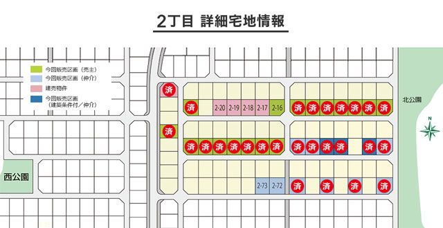 2丁目 詳細宅地情報