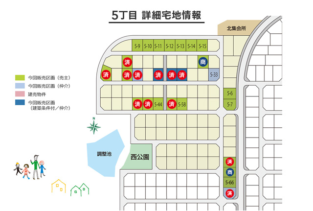 5丁目 詳細宅地情報